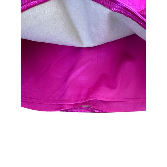 H:ours - Kida Mini Skirt in Fuschia Pink - Picture 3 of 5